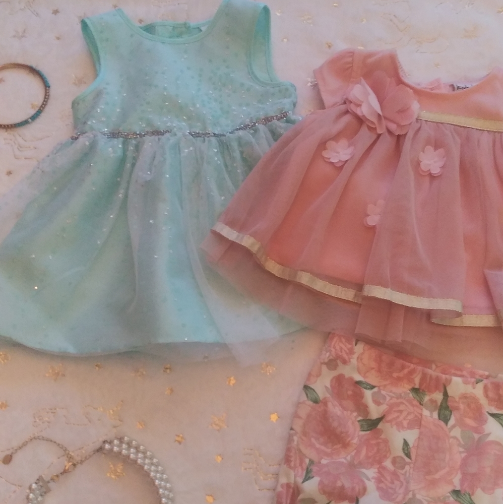 2 baby dresses